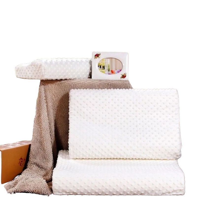 GENERICO - Par de Almohada Viscoelastica Memory Pillow con Funda.