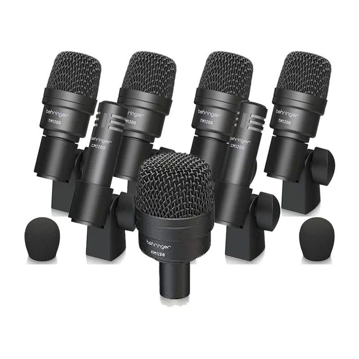 BEHRINGER - BC1200 Behringer - Set Micrófonos de Batería 7 Piezas