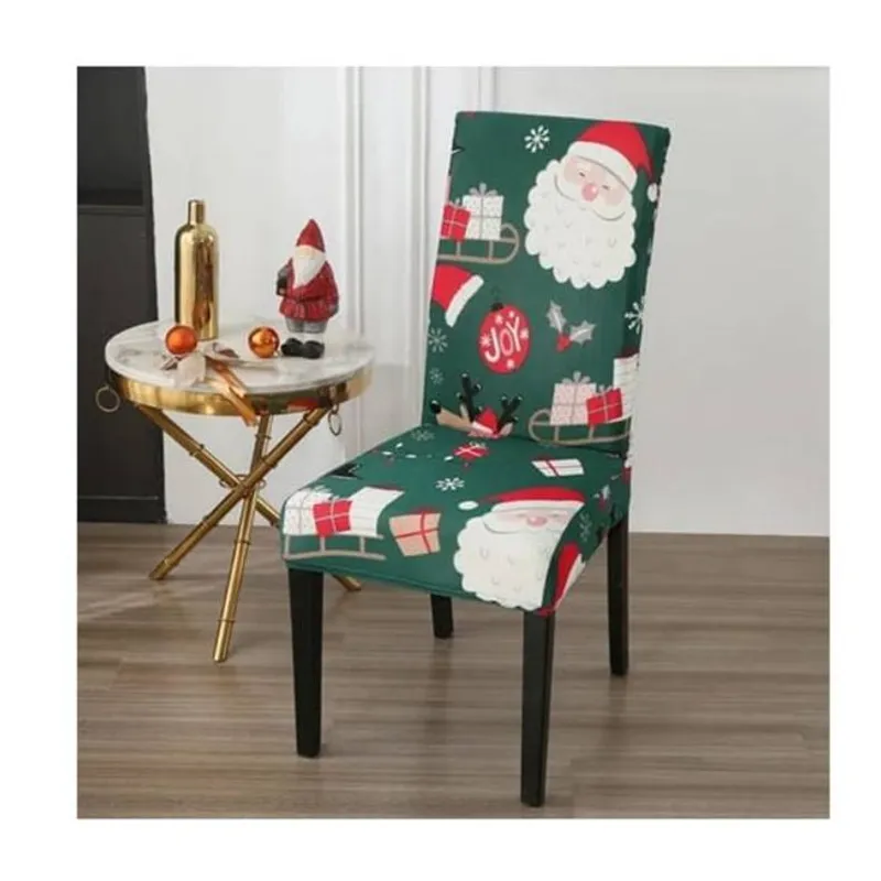 GENERICO - Forro Funda De Silla Navidad Set x 4 unid