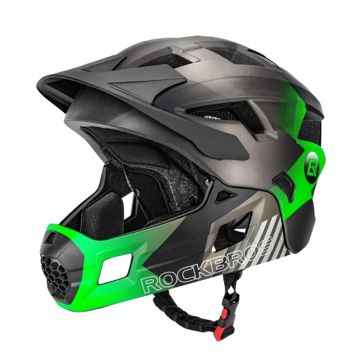 ROCKBROS - CASCO ALLCROSS ROCKBROS NIÑO VERDE M