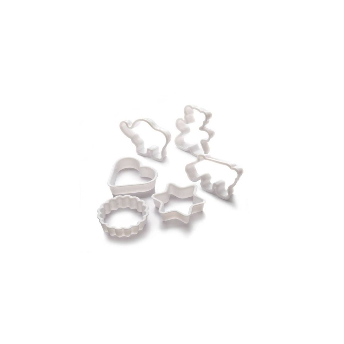GENERICO - Molde de galletas Set de 6 Unid. Modelo Classic