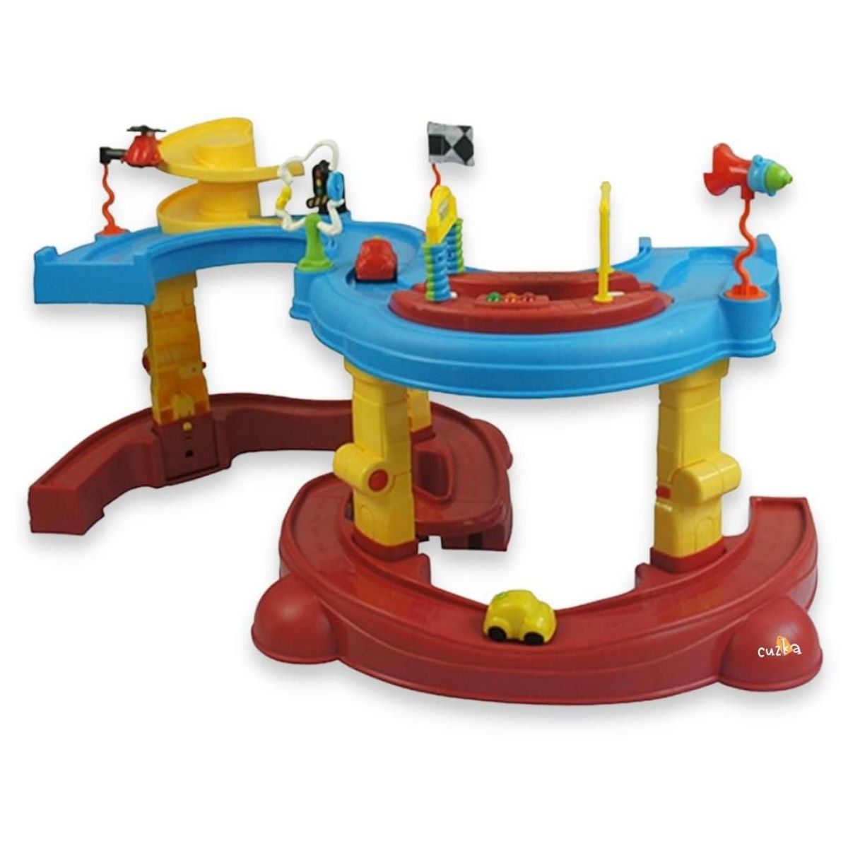 BEAUTIFUL - Andador Saltarín Para Bebé 5 en 1 «CARRUSEL 360°» Red