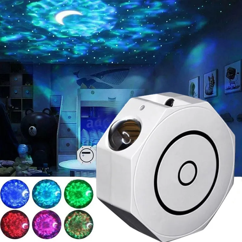 OEM - Proyección de Luz de Estrella Bluetooth Lámpara Nocturna LEDRecargable