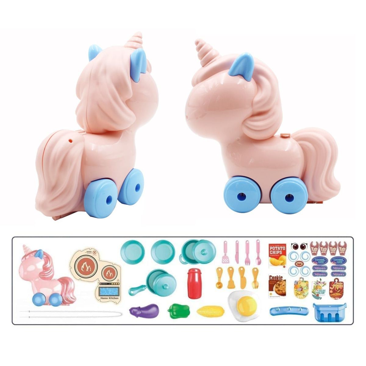 GENERICO - Cocina para Niñas modelo Unicornio Interactivo