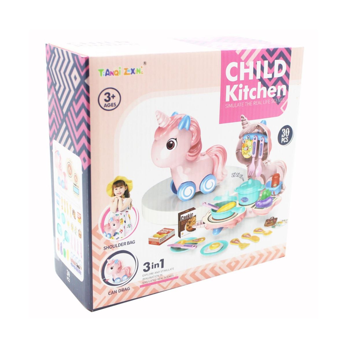 GENERICO - Cocina para Niñas modelo Unicornio Interactivo