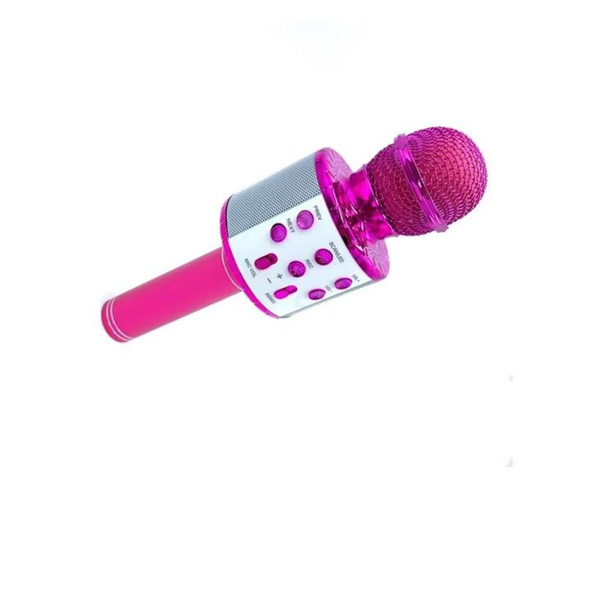 ITELSISTEM - Microfono Bluetooh Karaoke Inalambrico Parlante Itelsistem Fucsia