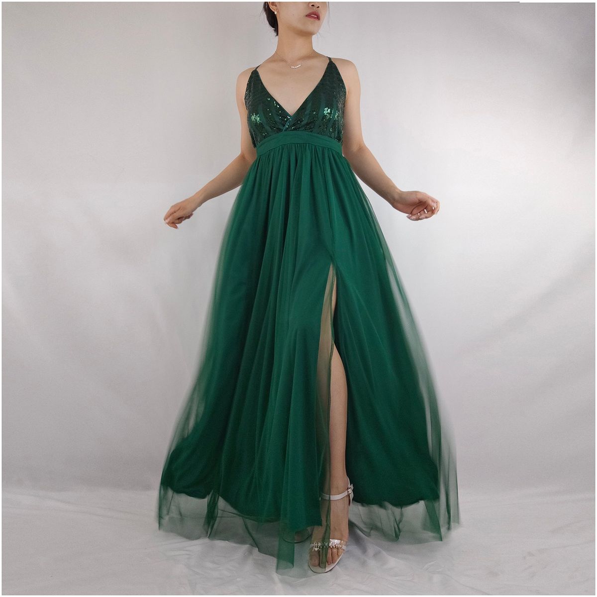 RINODERINA - Vestido Elegante Fiesta Largo Sexy RinoDeRina - Regalo