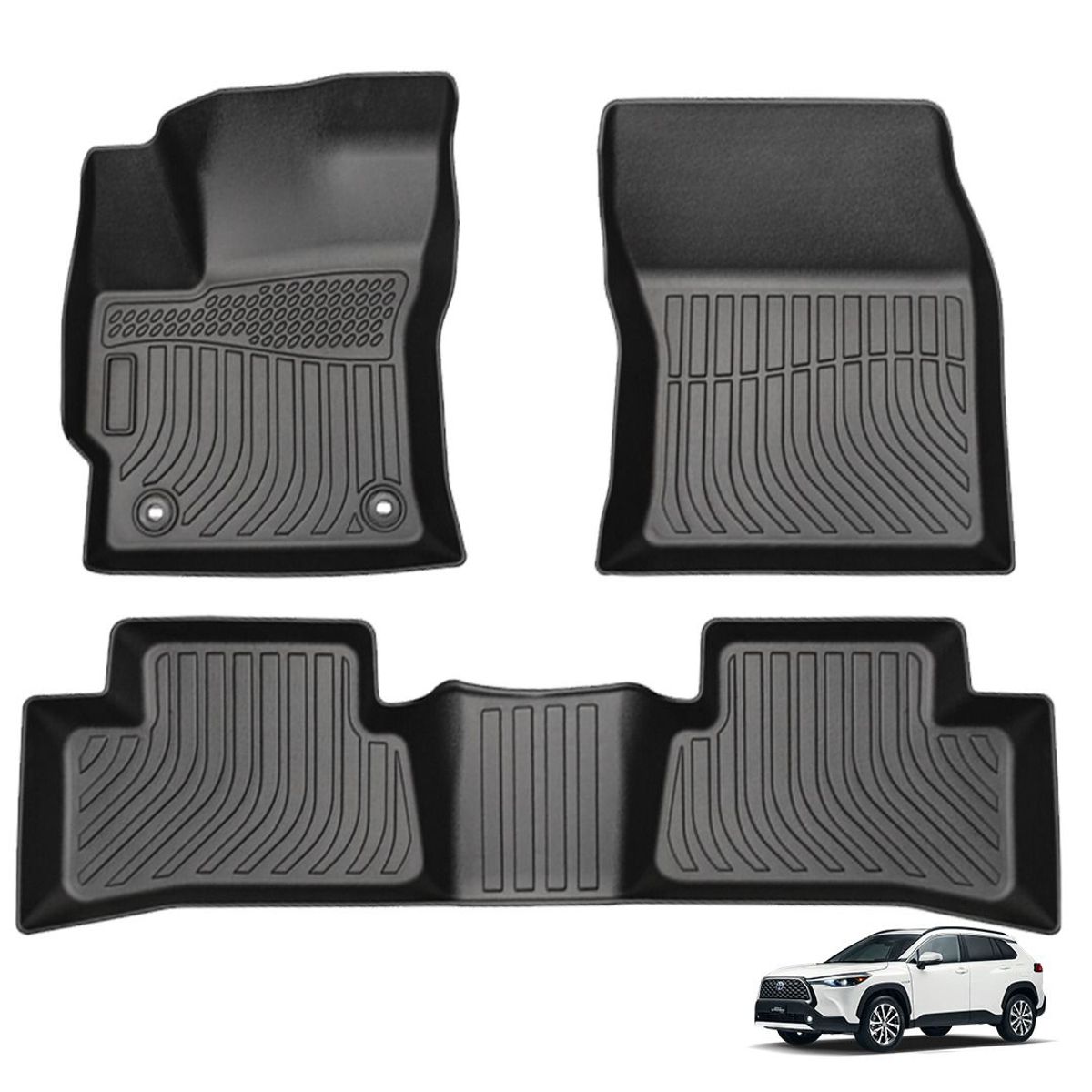 GENERICO - PISO TPE 5D TOYOTA COROLLA CROSS 2020-2025