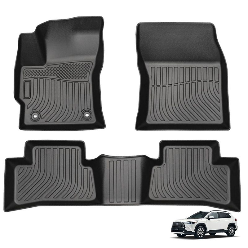 GENERICO - PROTECTOR CUBRE PISO 5D TPE TOYOTA COROLLA CROSS 2020-2023