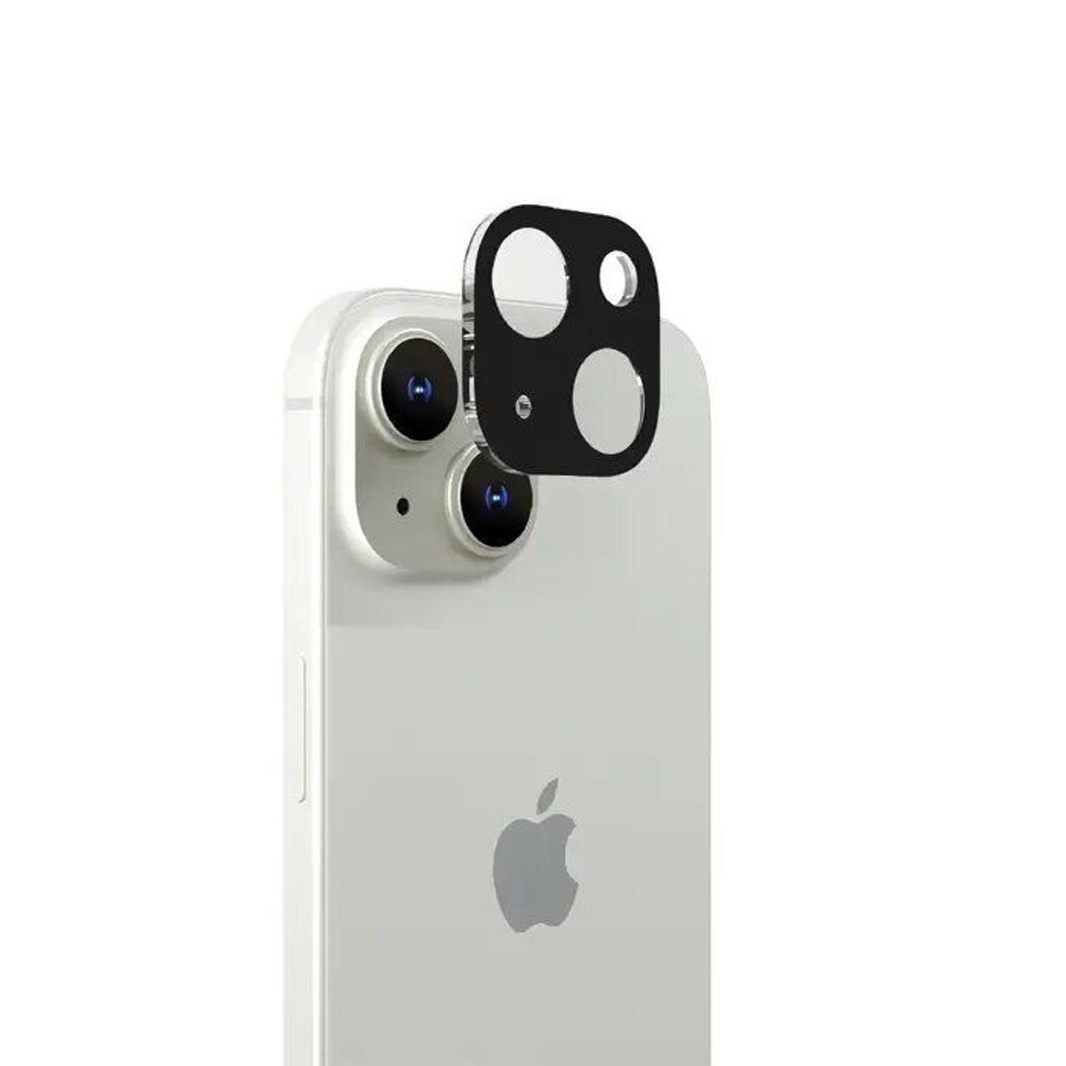 GENERICO - Protector  para cámaras de iPhone 15 /iPhone 15 Plus - Negro