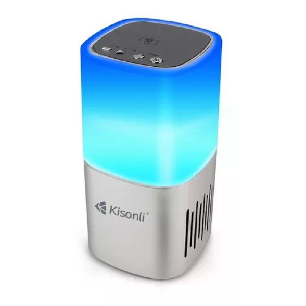 KISONLI - Parlante Bluetooth Kisonli Q6 Luces Led Aux Fm