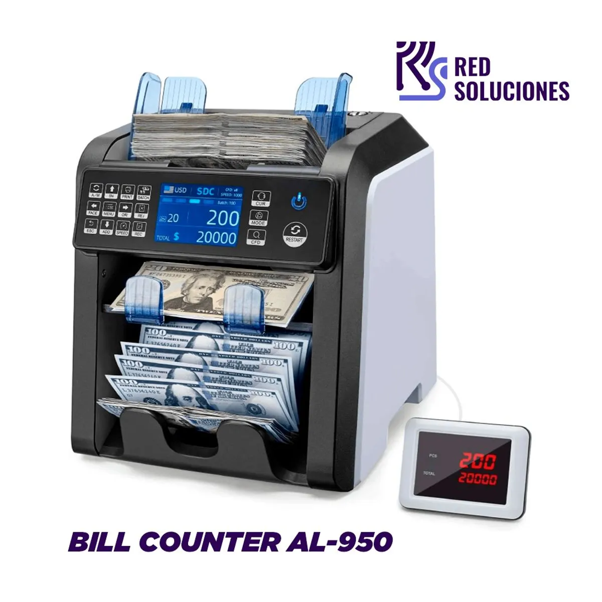 REDPOS - Contador de Billetes REDPOS  RED-950