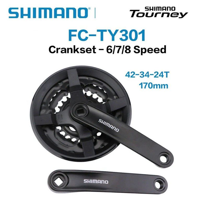 SHIMANO - CATALINA SHIMANO 42T TY301 CON PROTECTOR GRANEL