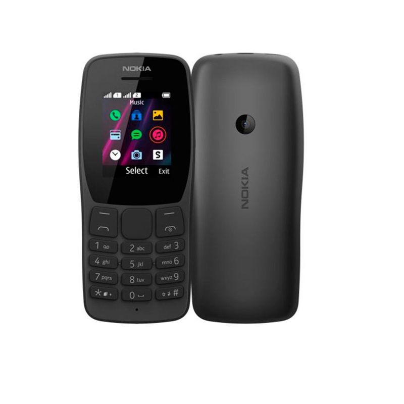 NOKIA - Celular Básico Nokia 110 TA-1319 Dual SIM Camara Negro.