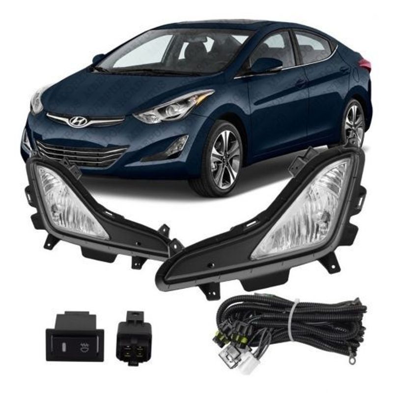 GENERICO - FAROS NEBLINEROS HYUNDAI ELANTRA 2014 2015 2016