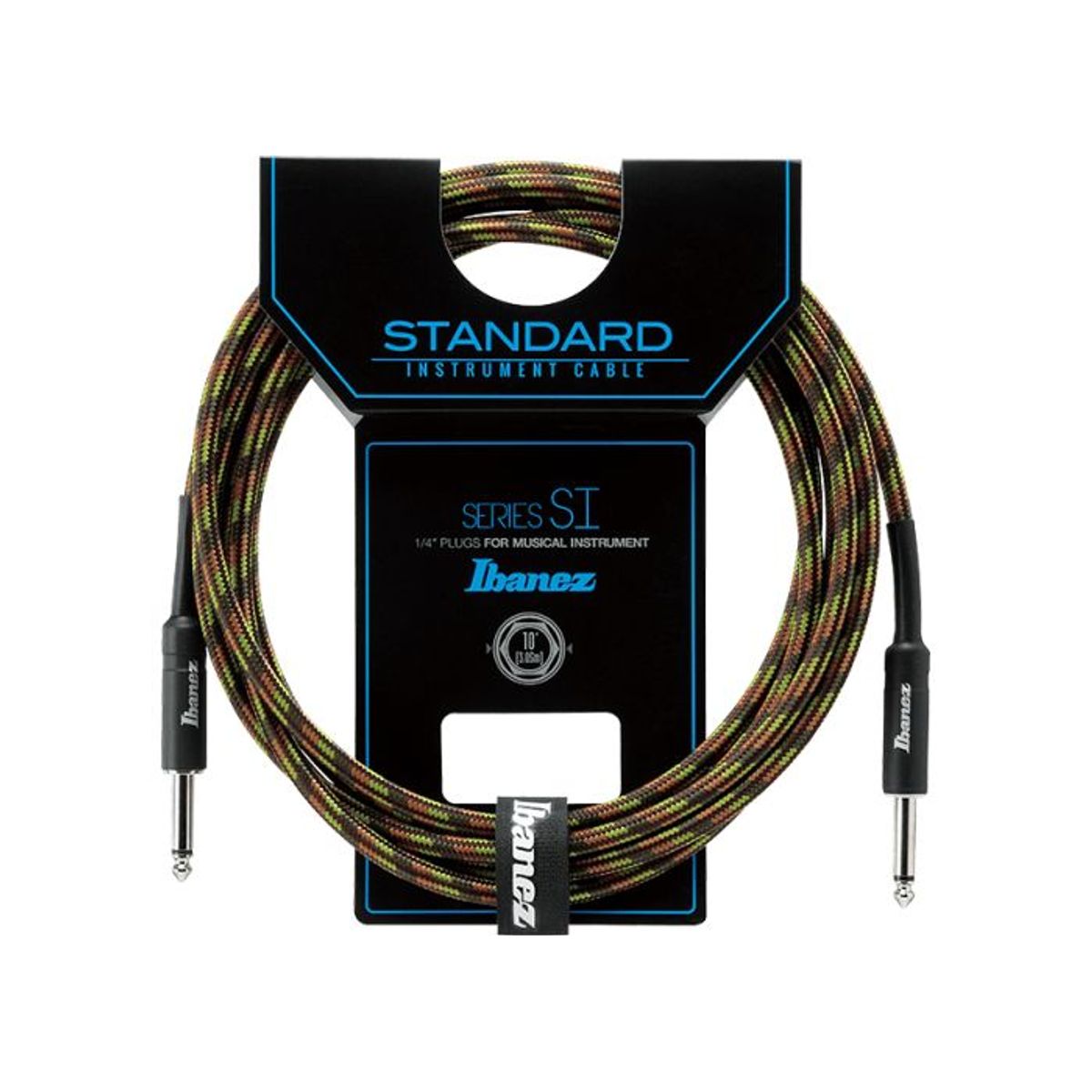 IBANEZ - Cable de instrumento plug Ibanez de 3 metros - SI10-CGR