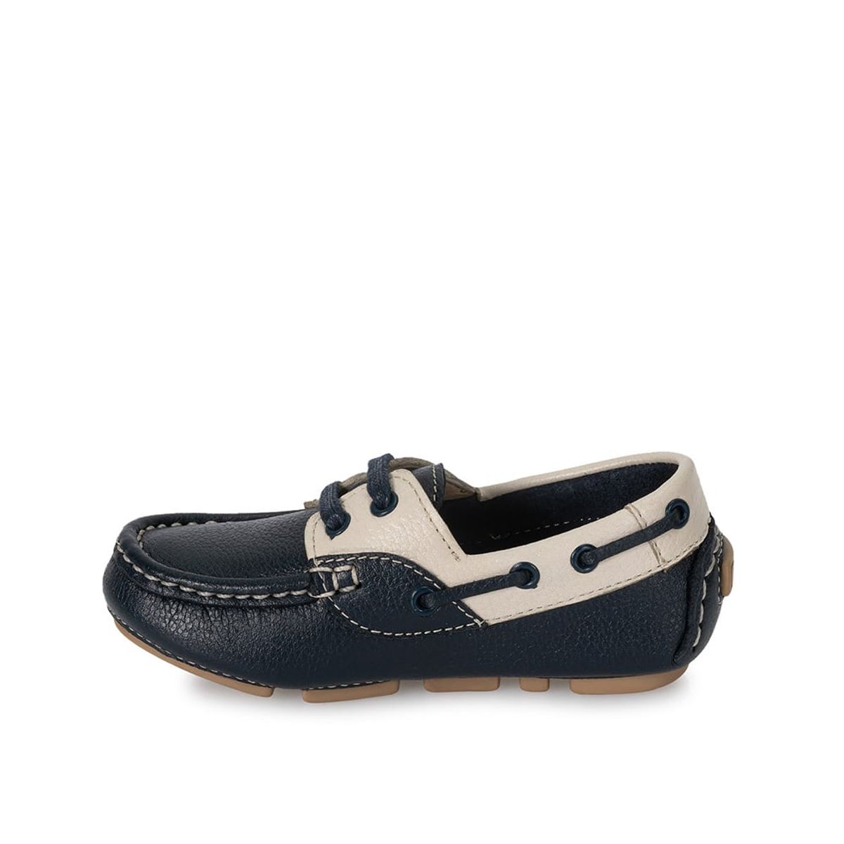 RABBIT - Zapato Top Sider Casual ANGEL-067 I Azul/Hue Rabbit Cuero