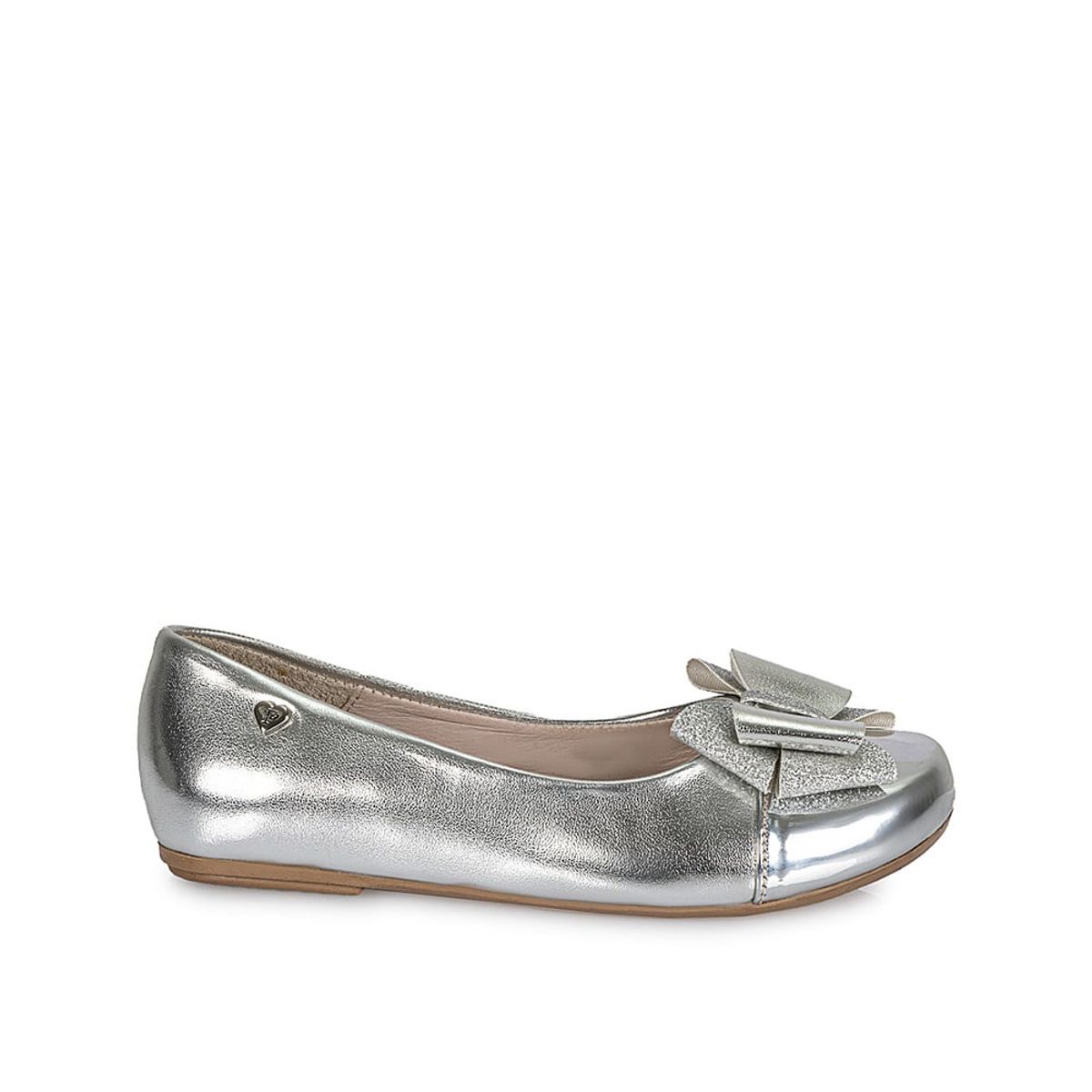 Piazza - Zapato Ballerina Vestir MADIS-079 Plata Piazza Kids