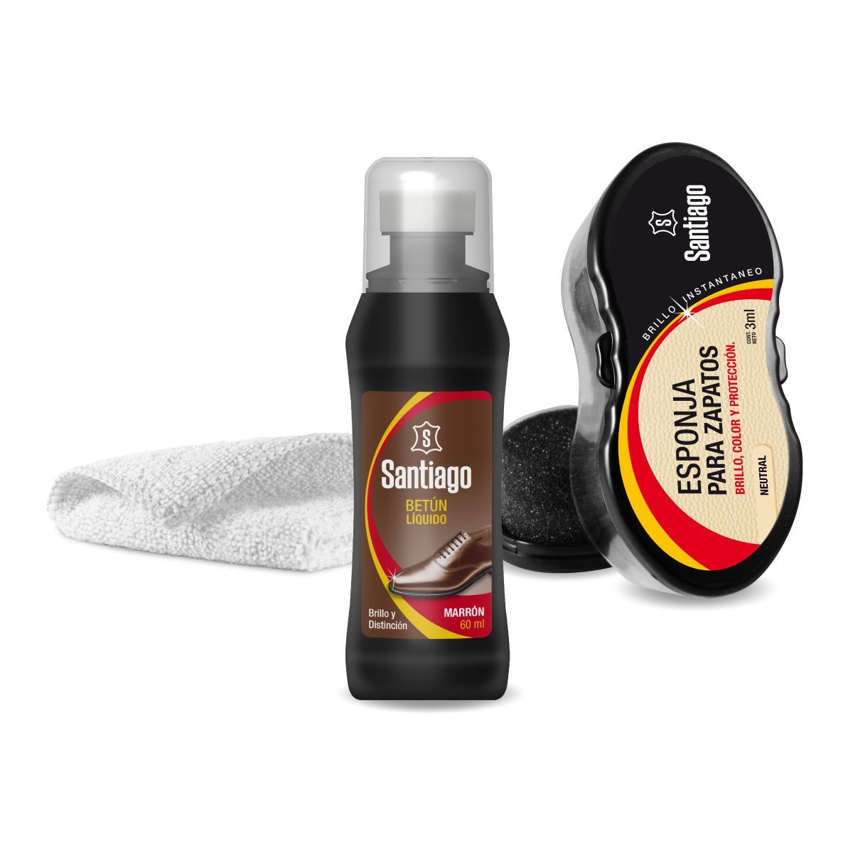 SANTIAGO - Pack Cuidado del Calzado Santiago Marrón