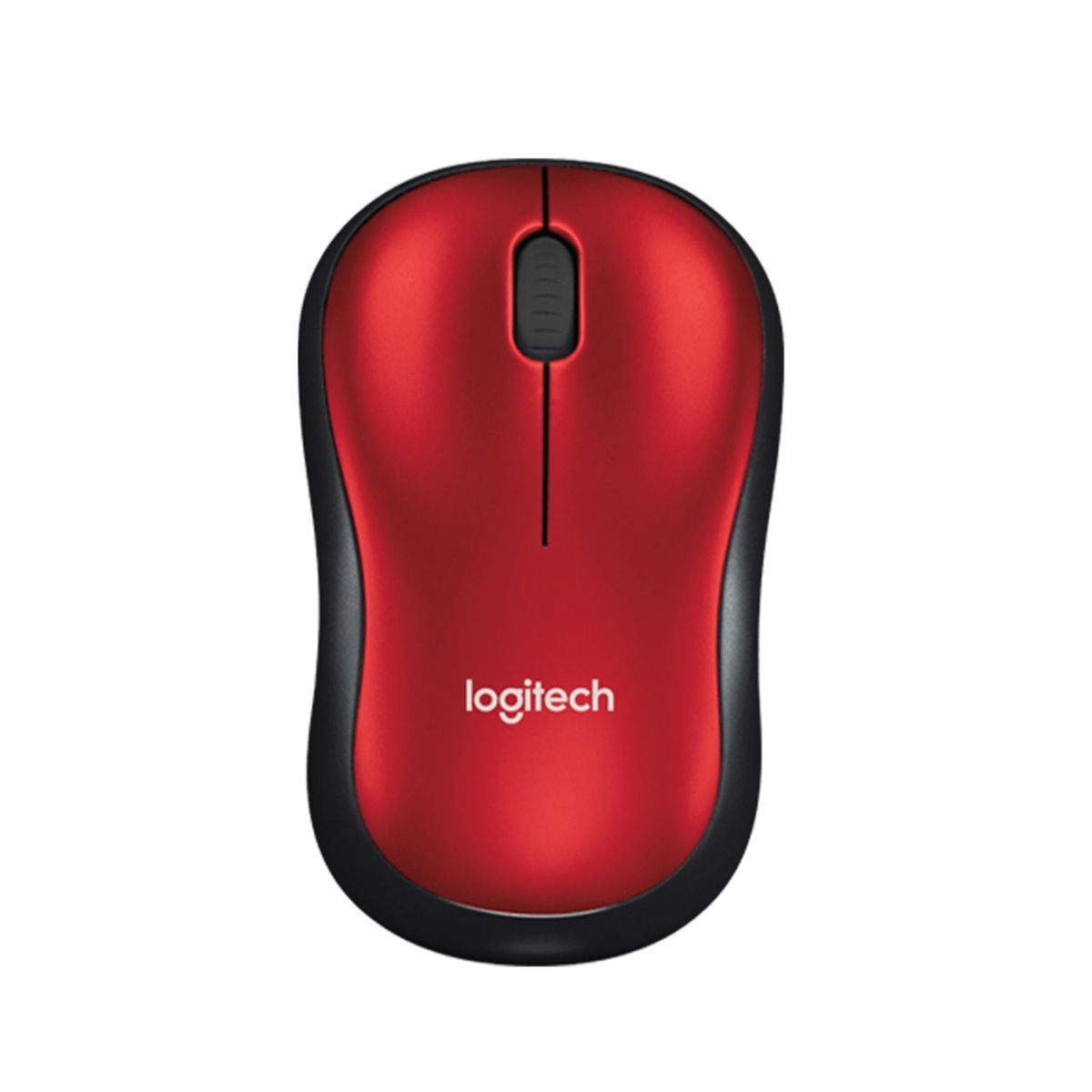 LOGITECH - Mouse Logitech  Optico M185 Rojo