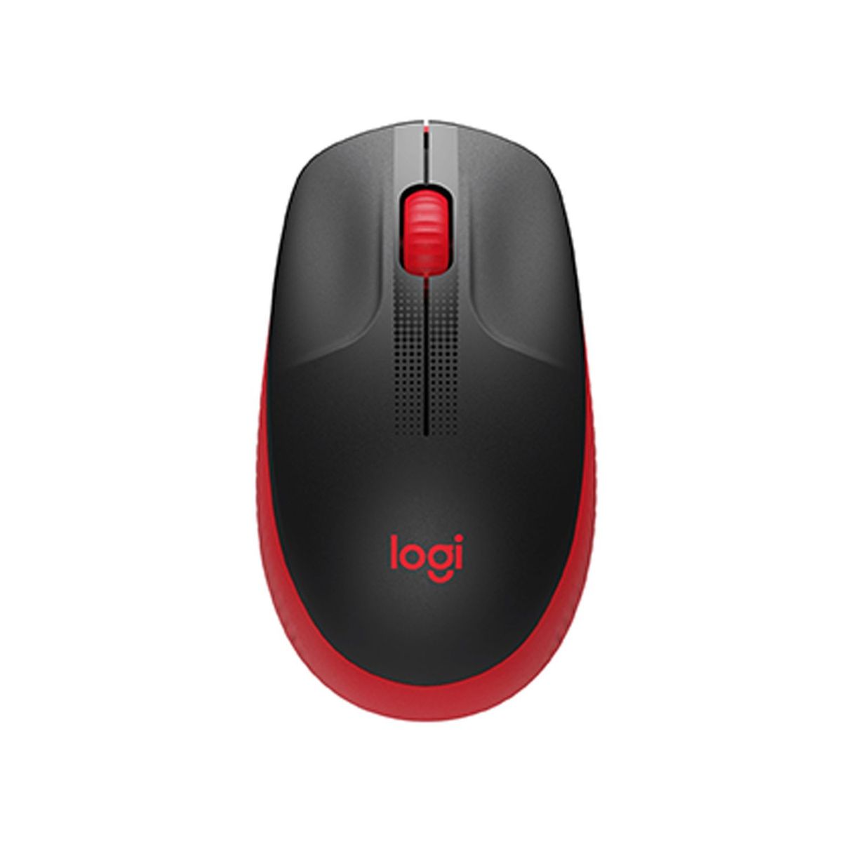 LOGITECH - Mouse Logitech Inalambrico M190 Negro -Rojo