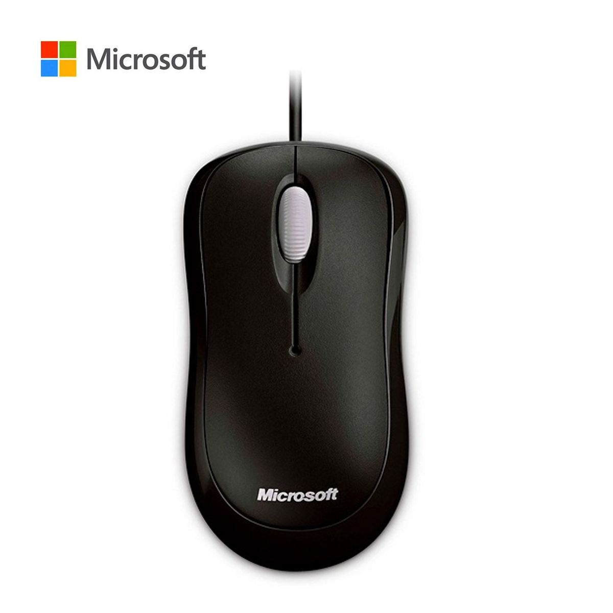 MICROSOFT - Mouse Alámbrico Microsoft Basic-Sensor Óptico-Ambidiestro 1113 Negro