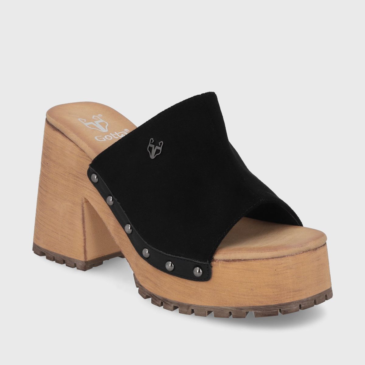 GOTTA - Sandalia Negra  Mujer 45971 Gotta