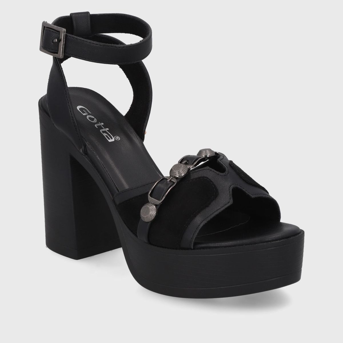 GOTTA - Sandalia Negra  Mujer 45963 Gotta