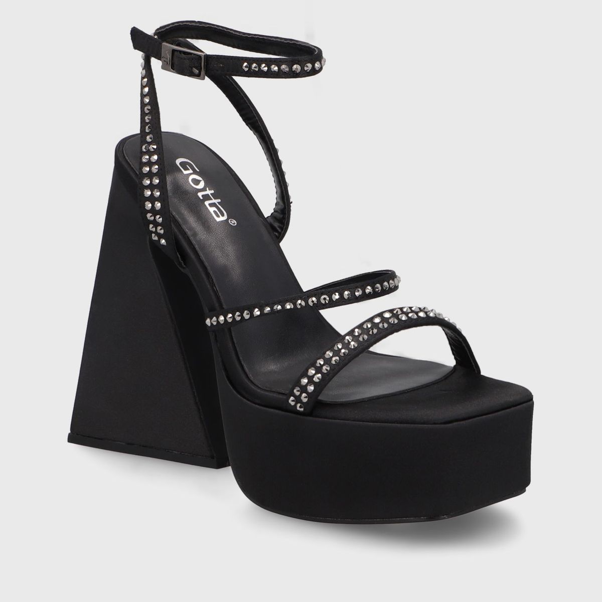 GOTTA - Sandalia Negra Mujer 45931 Gotta