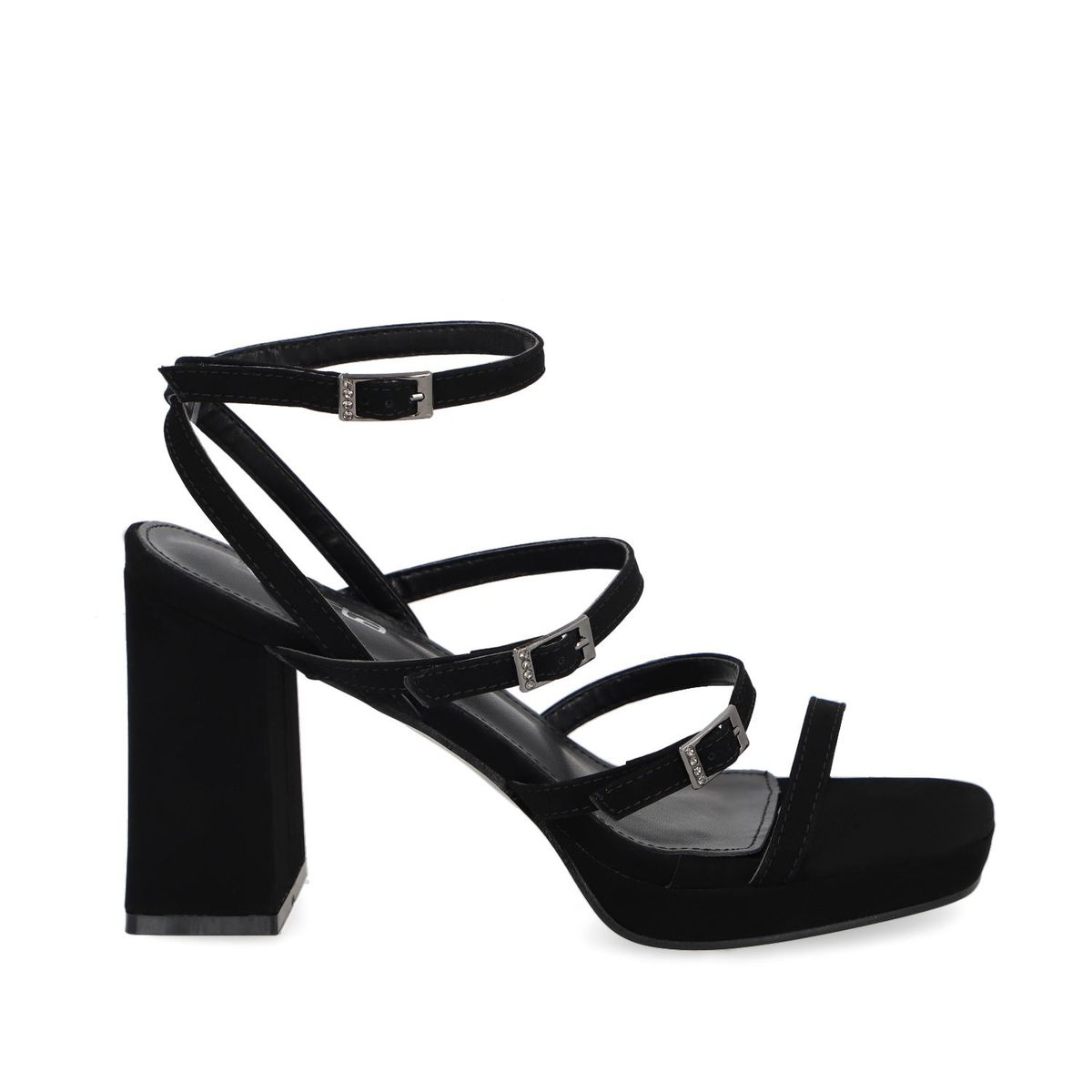 GOTTA - Sandalia Taco Negra Mujer 45901 Gotta