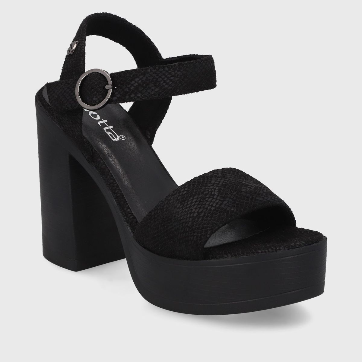 GOTTA - Sandalia Negra  Mujer 45961 Gotta