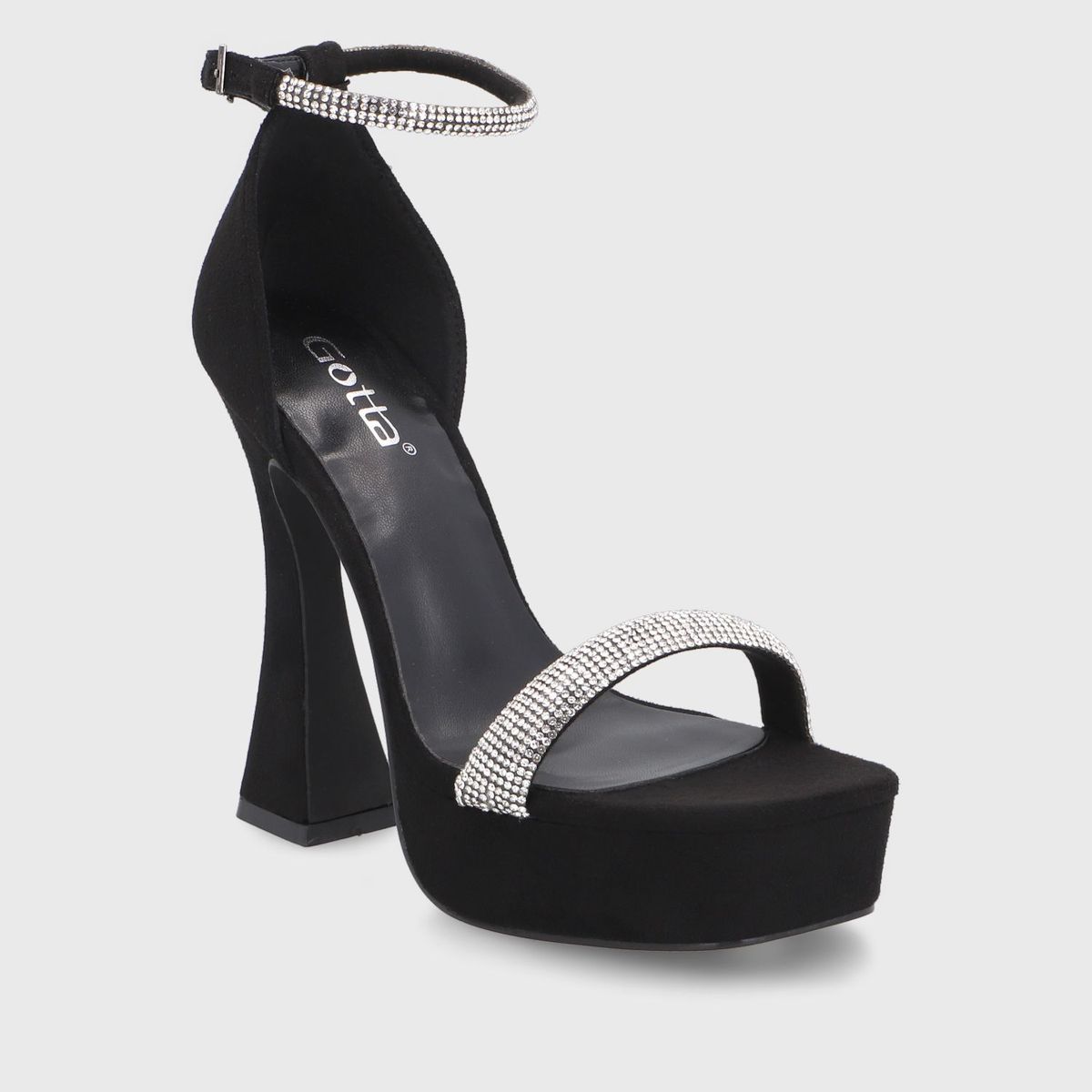 GOTTA - Sandalia Negra  Mujer 45942 Gotta