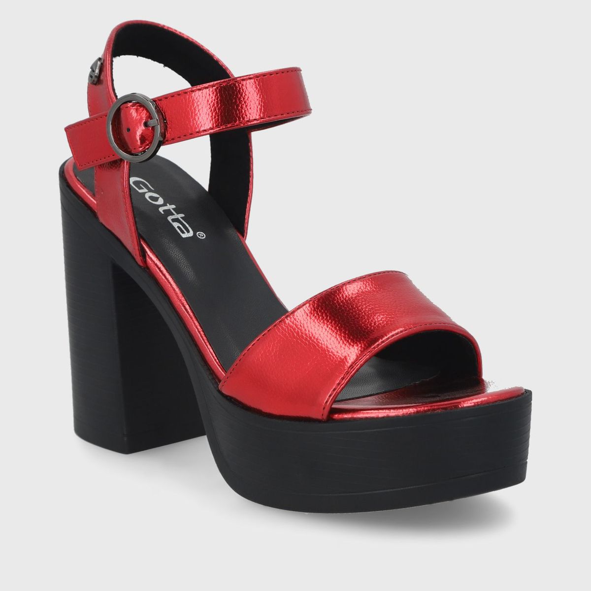 GOTTA - Sandalia Roja  Mujer 45961 Gotta