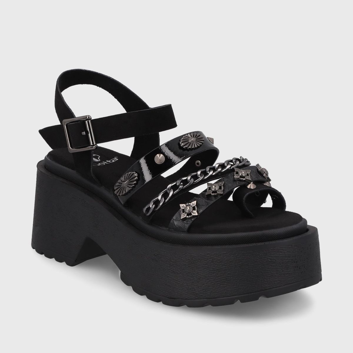 GOTTA - Sandalia Negra  Mujer 45982 Gotta