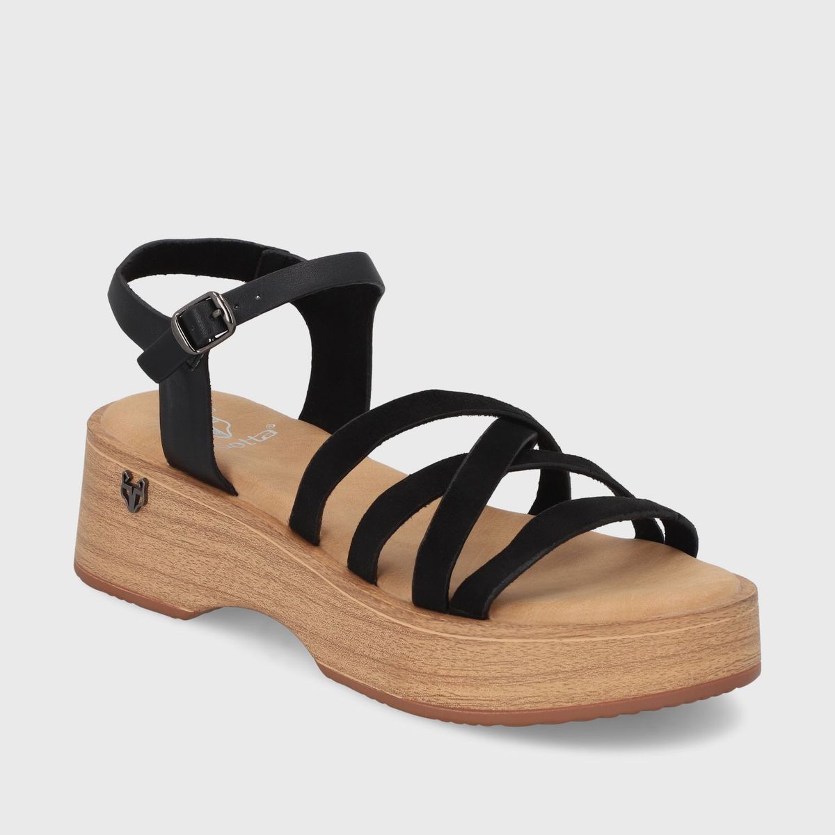 GOTTA - Sandalia Negra Mujer 45892 Gotta