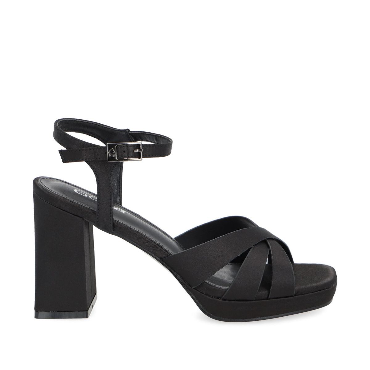 GOTTA - Sandalia Taco Negra  Mujer 45902 Gotta