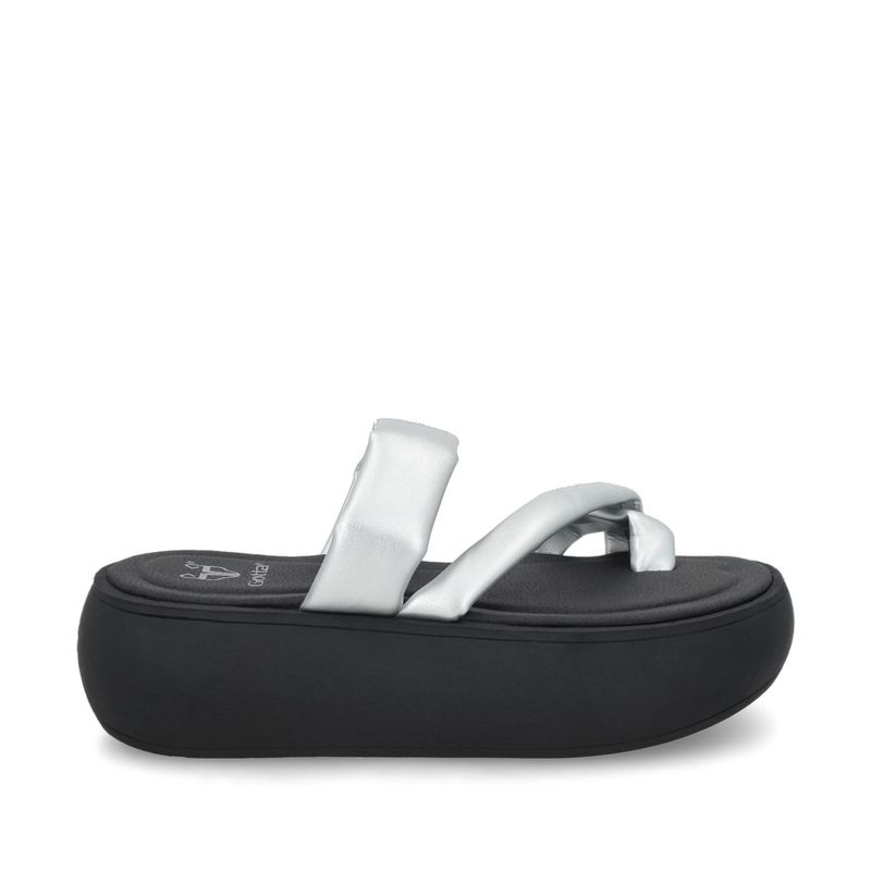 GOTTA - Sandalia Plateada  Mujer 43031 Gotta