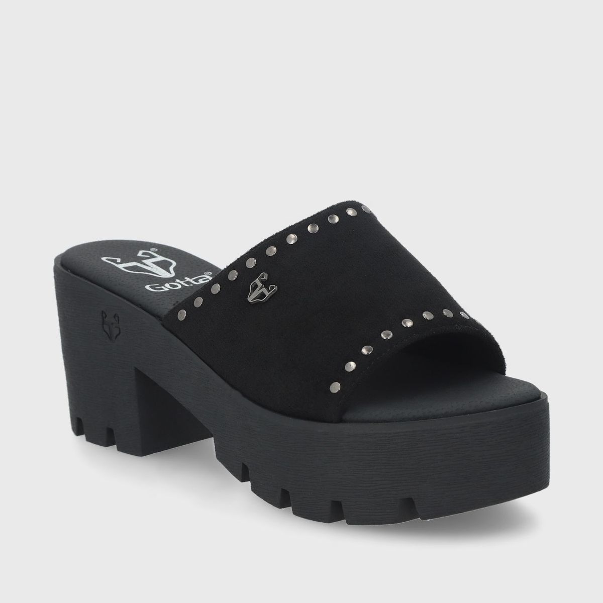 GOTTA - Sandalia Negra Mujer 43022 Gotta