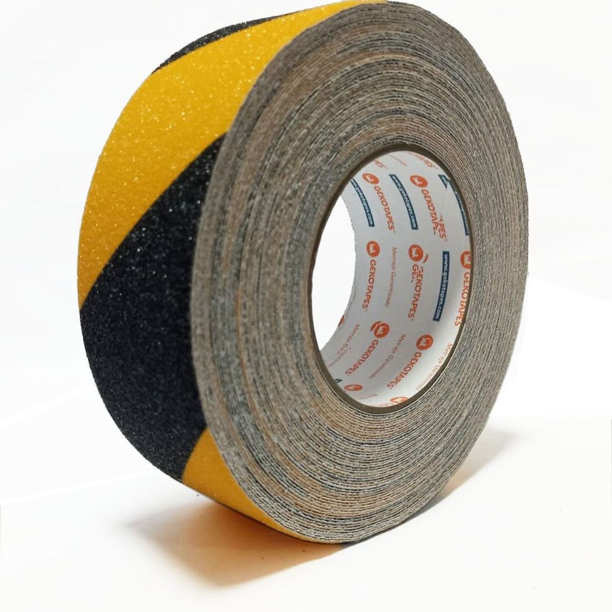 GEKO TAPES - Cinta Antideslizante o Antiderrapante Bicolor 50mm x 18mt.