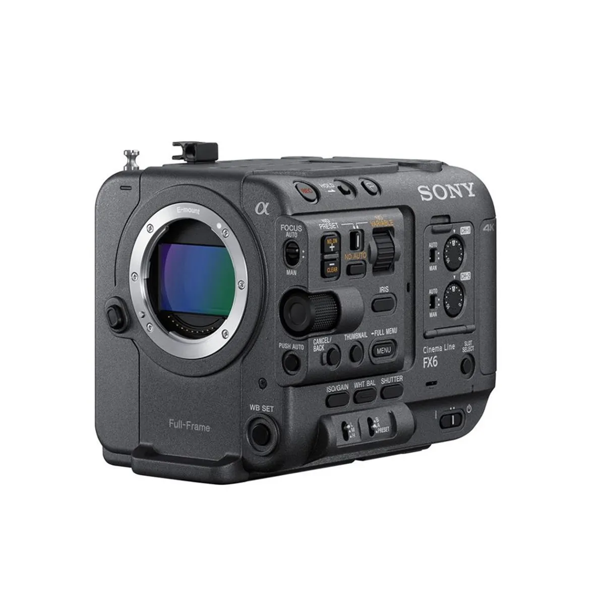 SONY - Sony Cámara Cinema Line FX6V - Sensor CMOS Exmor R™ - S-Cinetone™