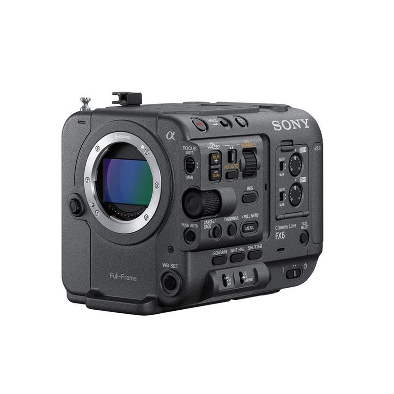 SONY - Sony Cámara Cinema Line FX6V - Sensor CMOS Exmor R™ - S-Cinetone™