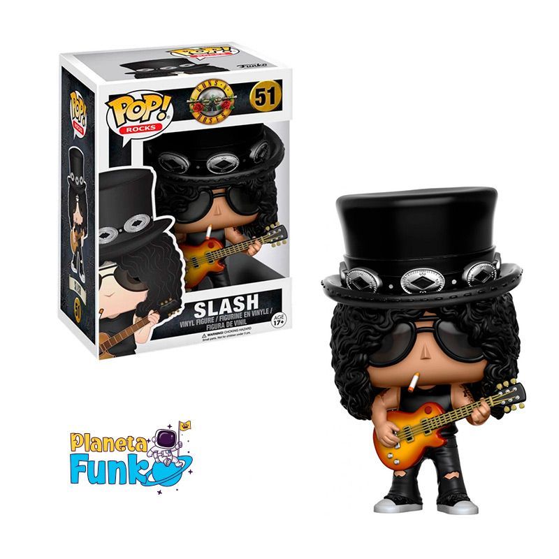 FUNKO - SLASH GUNS N ROSES FUNKO POP ROCKS 51