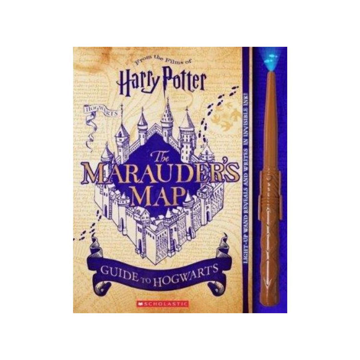 SCHOLASTIC - HARRY POTTER: THE MARAUDERS MAP GUIDE TO HOGWARTS