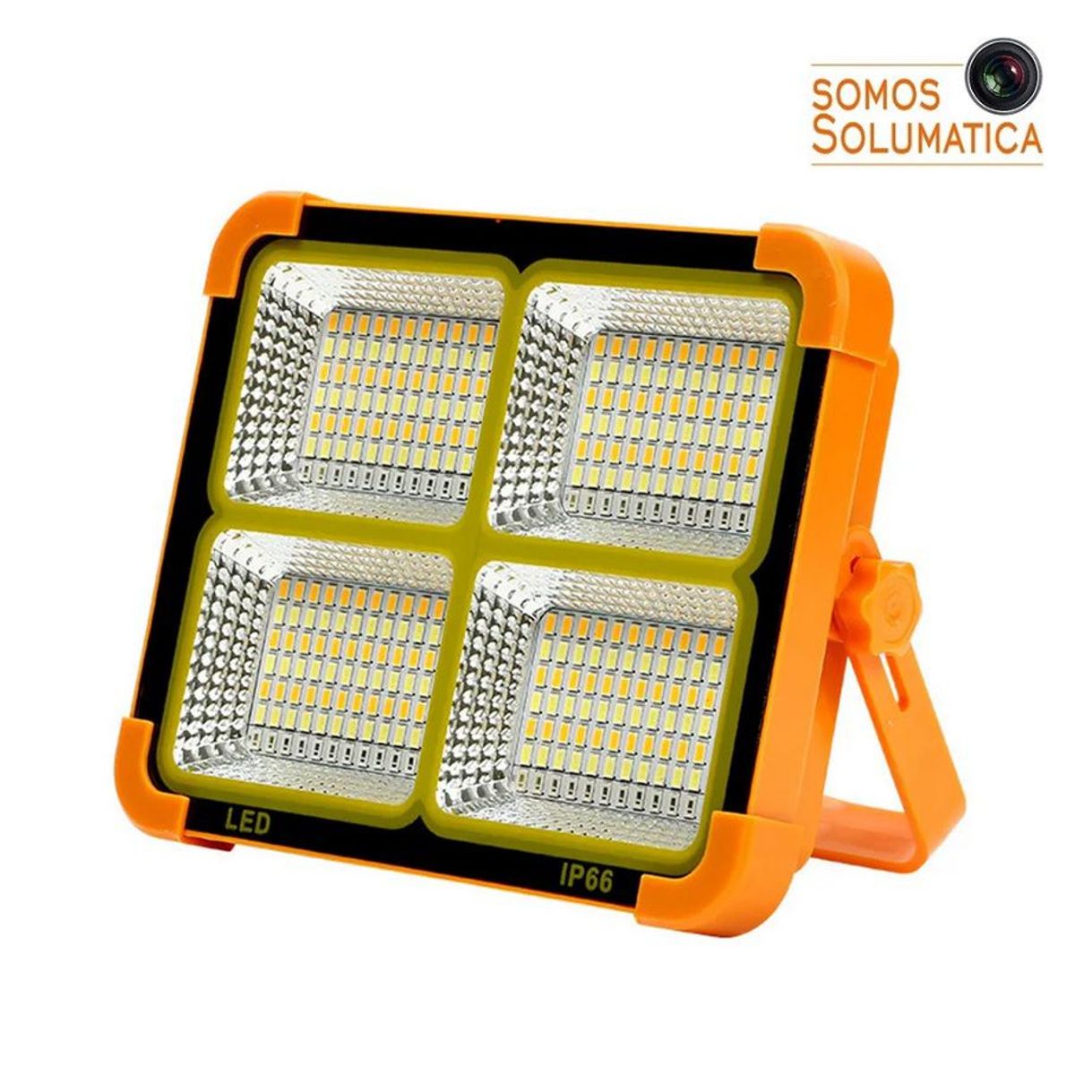 SEISA - Lampara Luz Solar Led - Alta Potencia - Tipo C Y Power Bank