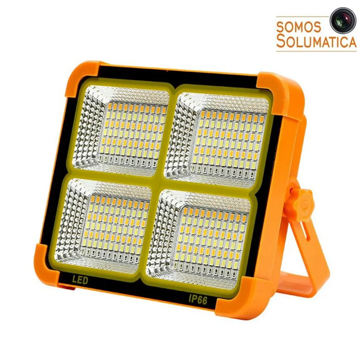 SEISA - Lampara Luz Solar Led - Alta Potencia - Tipo C Y Power Bank