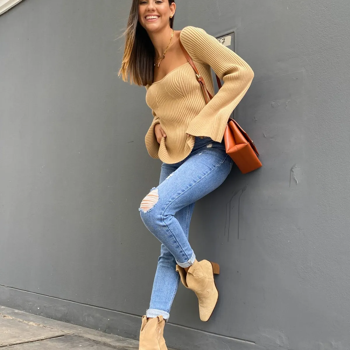 AMA OUTFITTERS - PANTALON JEAN LUCIANA