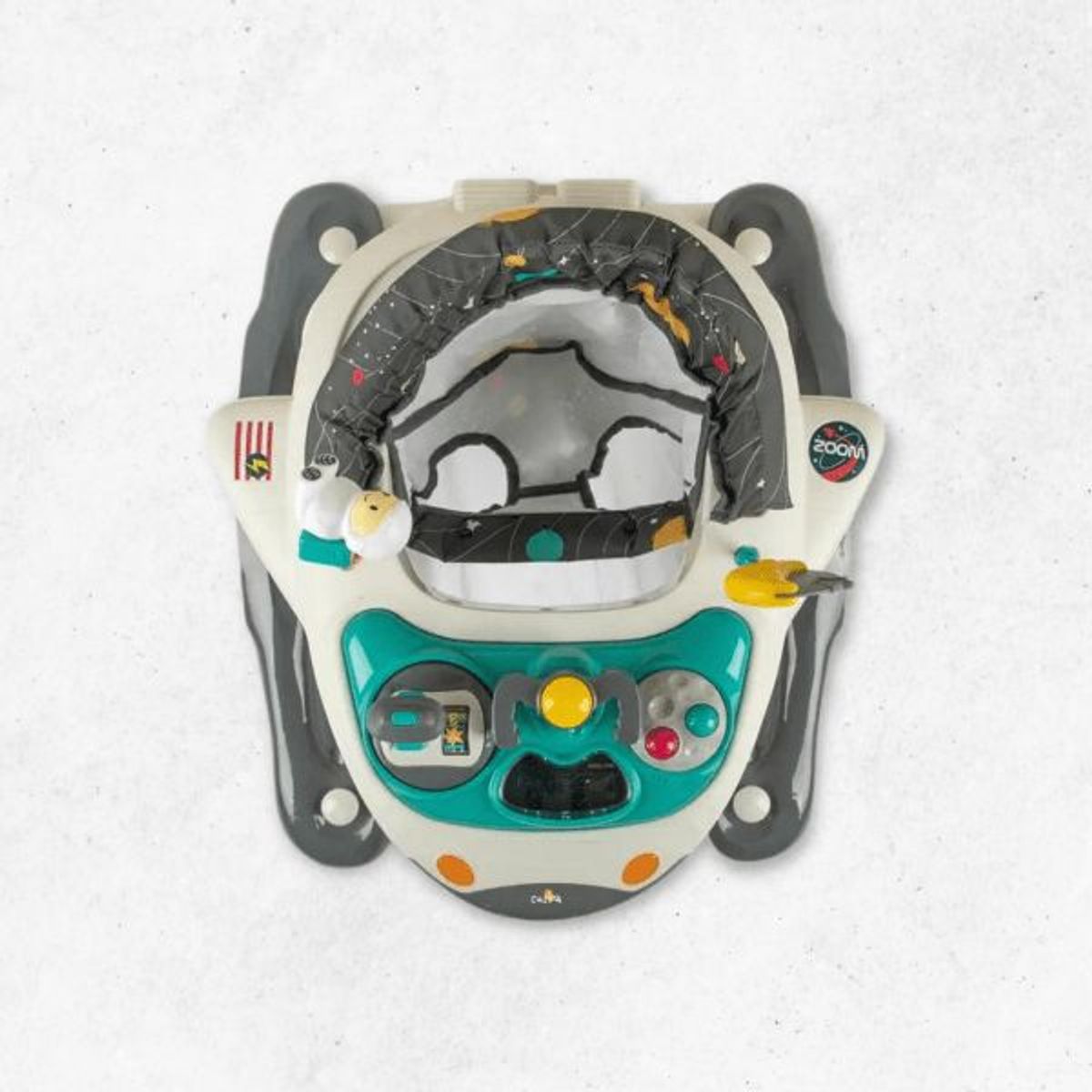 INFANTI - Andador Mecedora Para Bebés »NAVE ESPACIAL» Gray