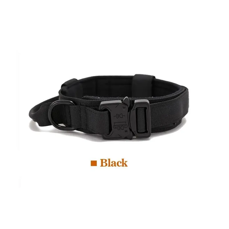 GENERICO - Collar ajustable para perro  Negro  Talla L