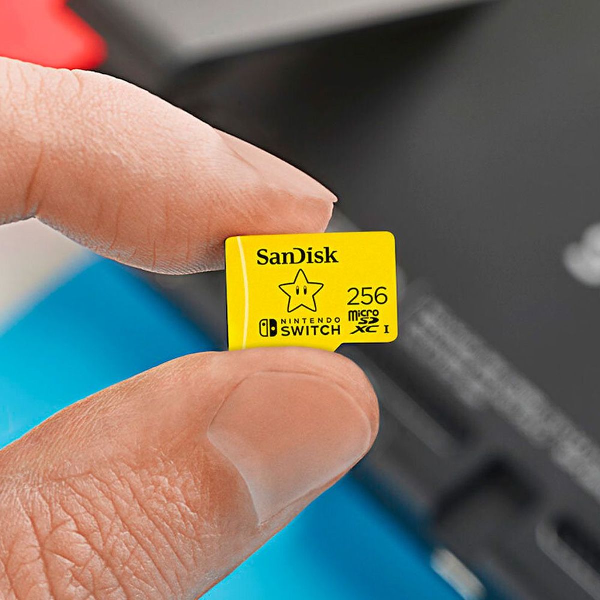 SANDISK - Memoria Micro Sd De 256 Gb  Nintendo Original