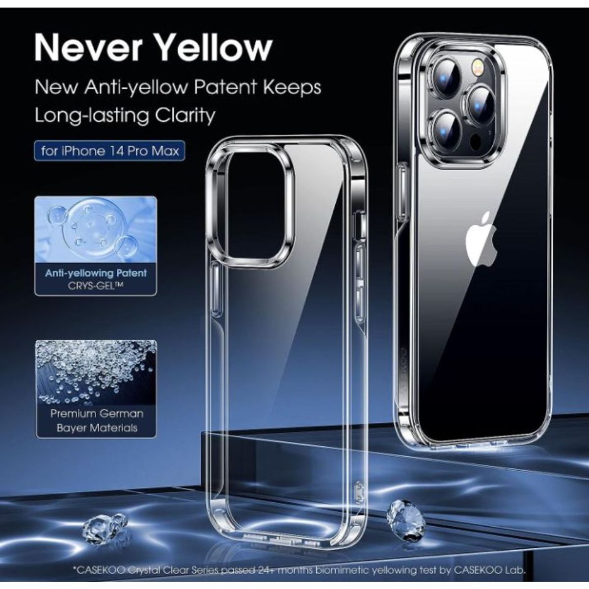 GENERICO - CASE IPHONE 15 Pro + Vidrio Pantalla + Camara